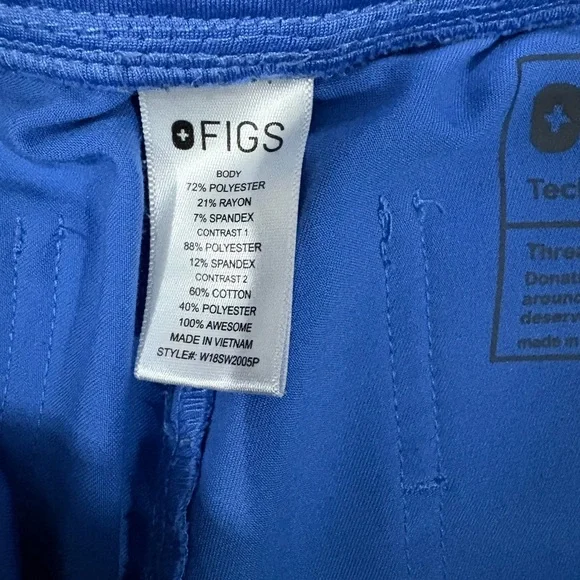 FIGS JOGGER Scrub Set SMALL BLUE - Picture 11 of 14